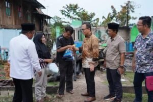 Hani S Rustam,Turun Langsung Tinjau Korban Kebakaran di Ujung Tanjung