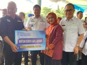 Hani S Rustam : Peran Bank SumselBabel Dalam Pembangunan dan Kemajuan Ekonomi Masyarakat Banyuasin Terus Diharapkan