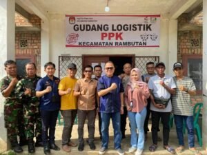 Pj. Bupati Banyuasin Terus Pantau Logistik Pemilu.