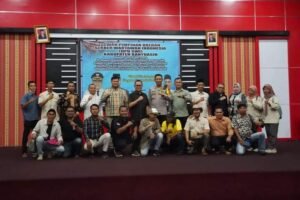 Forkopimda Dan SWI Banyuasin Siap Kawal Pelaksanaan Pemilu Damai
