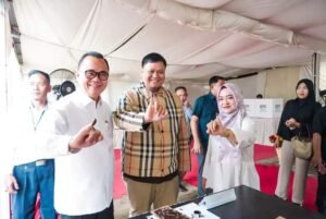 Pj. Bupati Banyuasin Pantau Jalannya Pemilu 2024.