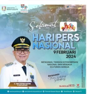 PJ Bupati Banyuasin Mengucap kan Selamat HPN Sriwijayapertama.net