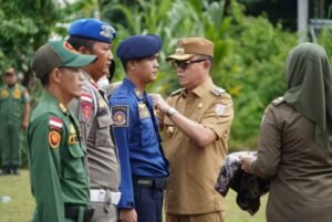 Hani S Rustam Pimpin Apel Gelar Pasukan Dalam Rangka Pengamanan Pemilu Serentak Tahun 2024