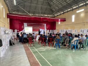 Wakapolres Banyuasin Pimpin Pengamanan Rapat Pleno Rekapitulasi Perhitungan Perolehan Suara Di Tingkat Kecamatan Makarti Jaya Pada Pemilihan Umum Tahun 2024