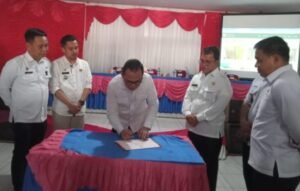 Pj. Bupati Banyuasin Launching Desa Pertama Go Digital Kabupaten Banyuasin.