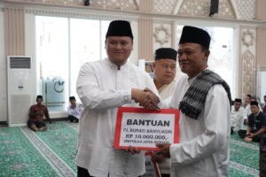 Sekda Banyuasin Safari Ramadhan di Kecamatan Betung
