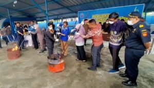 BNNP Sumsel Musnahkan BB Narkotika Jenis Sabu Sebanyak 1991 Gram dan ganja Sebayak 20.476,27 Gram Hasil Ungkap Kasus Tahun 2024