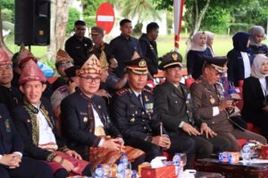 Kapolres Banyuasin Hadiri Upacara Hari Jadi Kabupaten Banyuasin Ke 22