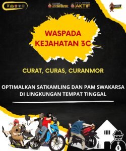 Kapolres Banyuasin : Optimalkan Satkamling dan Pam Swakarsa di Lingkungan Tempat Tinggal