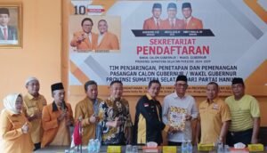 Sambangi Partai Hanura, Heri Amalindo Ambil Formulir Pendaftaran Bakal Calon Gubernur 2024-2029