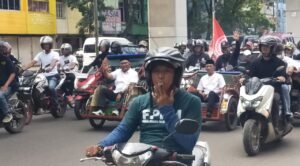 Ribuan Pendukung Cha-Boy Iringi Untuk Mengambil Formulir Pendaftaran Calon Walikota dan Wawako Palembang