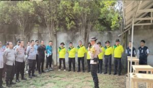 Polres Banyuasin adakan lomba menembak dalam rangka HUT bhayangkara ke-78.