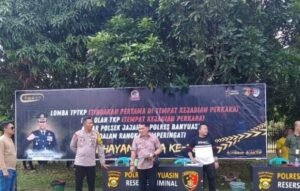 Polres Banyuasin Melaksanakan Lomba TKP DAN TPTKP Dalam Rangka Hari Bhayangkara ke 78