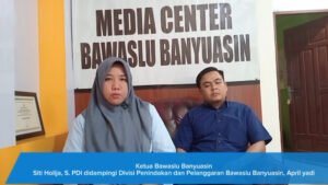 Akhirnya Bawaslu Kabupaten Banyuasin Menjelaskan Penangganan Laporan Masyarakat pelanggaran administrasi Maupun Kode Etik para Komisioner KPU Banyuasin.