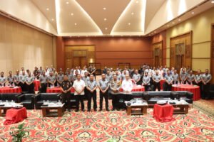 Wujudkan Pemasyarakatan Maju, Kalapas Banyuasin Ikuti Forum Dilkumjakpol dan BNN