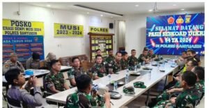Wakili Kapolres Banyuasin, Wakapolres Sambut Kunjungan Pasis Seskoad Dikreg 64 Tahun Anggaran 2024