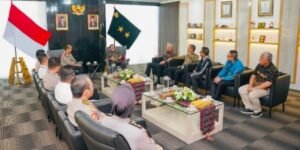 Usai Terima Audiensi Direksi PT BA, Kapolda Sumsel, Sepakat Turunkan Tim Bersama, Tertibkan Penambang Liar