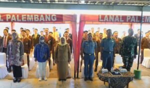 Siswa Siswi SMA, Antusias Ikuti Sosialisasi Penerimaan Calon Prajurit Yang Digelar Lanal Palembang