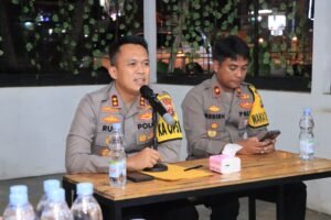 Ngopi Bareng Dengan Wartawan, Kapolres AKBP Ruri Prastowo Punya Tagline “Polres Banyuasin Andalan”