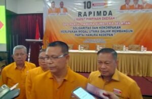 Rapimda DPD PartaI Hanura Sumsel, Bahas Percepatan Munas dan Pilkada Serentak 2024