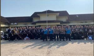 Wakapolres Banyuasin Lepas 51 Casis Bintara Polri Gelombang II T.A 2024 Polda Sumsel