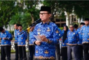 Pj Bupati Hani S Rustam : Apel Gabungan Wujud Nyata Komitmen Integritas Dan Netralitas ASN