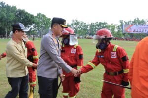 Kapolres Banyuasin : Siap Memberikan Pelayanan Dalam Mencegah dan Mengatasi Potensi Karhutla