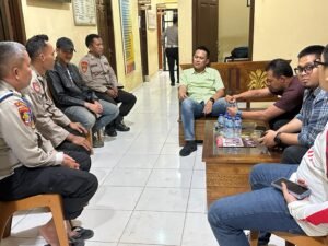 Kapolres Banyuasin Turun Langsung Mengecek Kesiap Siagaan Personilnya
