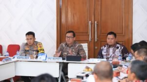 Kapolres Banyuasin Hadiri Rakor Persiapan Pelaksanaan Pilkada 2024
