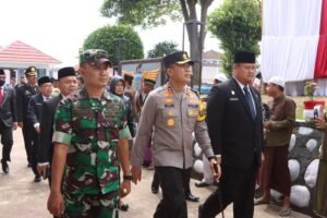 Kapolres Banyuasin Turut Hadir Dalam Upacara Pemberian Remisi Kepada WBP di Lapas Kelas IIA Banyuasin