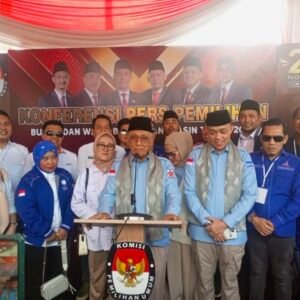 Pasangan Selfie Resmi mengikuti Pilkada Banyuasin, menjadi yang pertama mendaftar di KPU