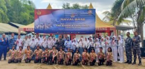 HUT TNI AL ke-79, Lanal Palembang Ajak Masyarakat dan Anak-Anak Sekolah Ikuti Kegiatan NBOD Secara Serentak Se-Indonesia