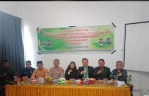 Kapolsek Tanjung Lago Hadiri Bimtek PKD Se Kecamatan Tanjung Lago