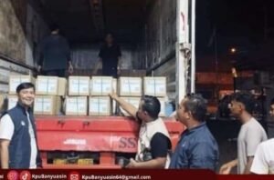 KPUD Banyuasin Terima Logistik Pertama Pemilukada