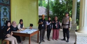 Polsek Pangkalan Balai Lakukan Pam dan Monitoring Pelantikan PTPS Se Kecamatan Banyuaisn III