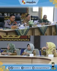 Pj. Bupati Lampung Utara Menerima Kunjungan Entri Briefing BPK Perwakilan Lampung