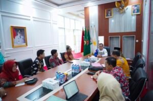 Siap Sinergi Bangun Daerah, Pj Bupati Muhammad Farid Terima Audiensi Pimpinan PT. Triguna Air Minum Cleo
