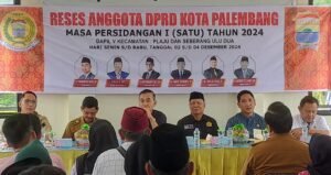 Ini ungkapnya, H Firmansyah Hadi, Usai Serap aspirasi Konstituennya dan Kunjungan Ke SMPN 16 Palembang