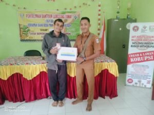 Pemdes Bengkuang Salurkan BLT DD 50 KPM Periode Bulan Desember 2024