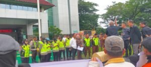 Garda Prabowo Sumsel, Gelar Aksi Demo Pertanyakan Kasus RUPSLB Bank Sumsel Babel dan Penjualan Aset Tanah Asrama Yayasan Batang Hari 9