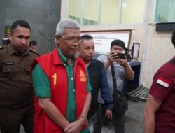 USG, HRB dan YHR ditetapkan Oleh Kejati Sumsel Terkait Dugaan Perkara Tipikor Dalam Penjualan Aset Yayasan Batanghari Sembilan.