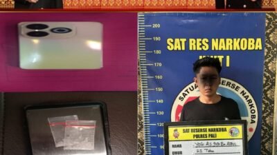 Kembali,Satres Narkoba Polres PALI Berhasil Ringkus Pengedar Narkoba