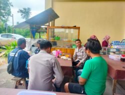 Polres PALI Melalui Satuan Pembinaan Masyarakat (Sat Binmas) Menggelar kegiatan Jumat Curhat di Kantin Polres Bersama Warga Desa Betung