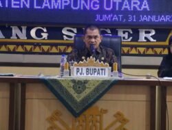 Pj. Bupati Lampung Utara Pimpin Rakor Penyusunan Roadmap Aksi Kolaborasi Penuntasan Sampah