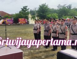 Polres PALI Menggelar Upacara Sertijab Sejumlah Pejabat