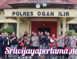 Persatuan Wartawan Duta Pena Indonesia PWDPI Sumsel Mengadakan Audensi Dengan Kapolres Ogan Ilir