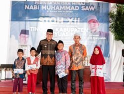 Muhammad Farid Resmi Buka STQH-XII Kabupaten Banyuasin Dan Peringatan Isra Mi’raj 1446 H