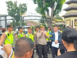 Sambangi Polda Sumsel, Massa Garda Prabowo  Meminta Tangkap Aktor Intelektual Kasus Pemalsuan Dokumen RUPSLB BSB