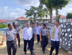 Lapas Banyuasin Terima Kunjungan Kabid Pelayanan dan Pembinaan Kanwil Ditjenpas Sumsel