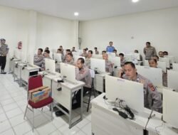 347 Personel Polda Sumsel Ikuti Kegiatan CAT TPK Seleksi SIP Angkatan ke-54 T,A 2025